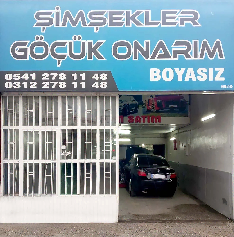 şaşmaz oto sanayi göçük Onarım